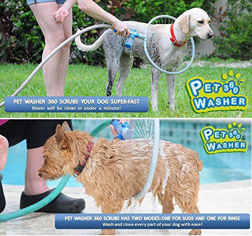 Fully Automatic 360 Degree Pet Bath Ring - Petz Fun