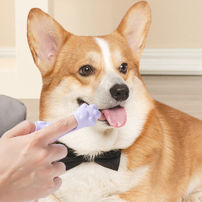 Finger Silicone Toothbrush - Petz Fun