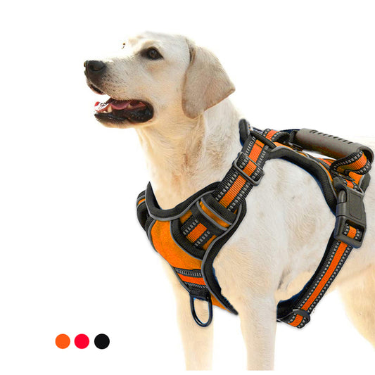 Dog No Pull Breathable Reflective Harness Vest - Petz Fun